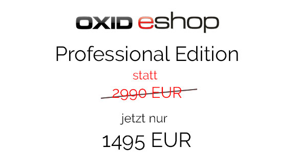 oxid eshop preofessional edition