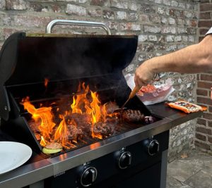 Unser Grillabend mit Burger