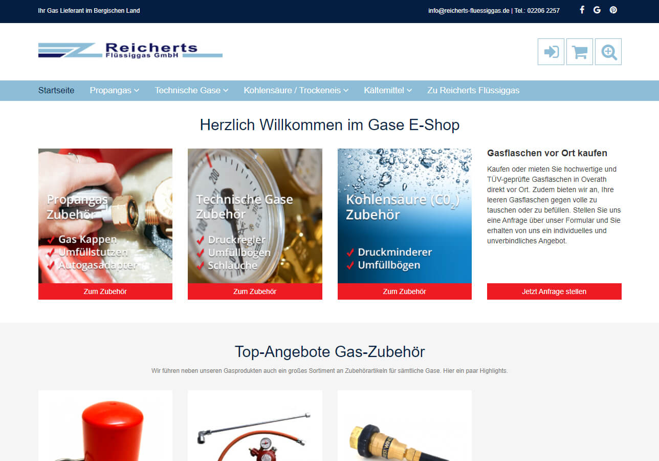 Reicherts Flüssiggas Shop