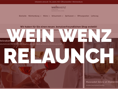 Wein-Wenz Relaunch