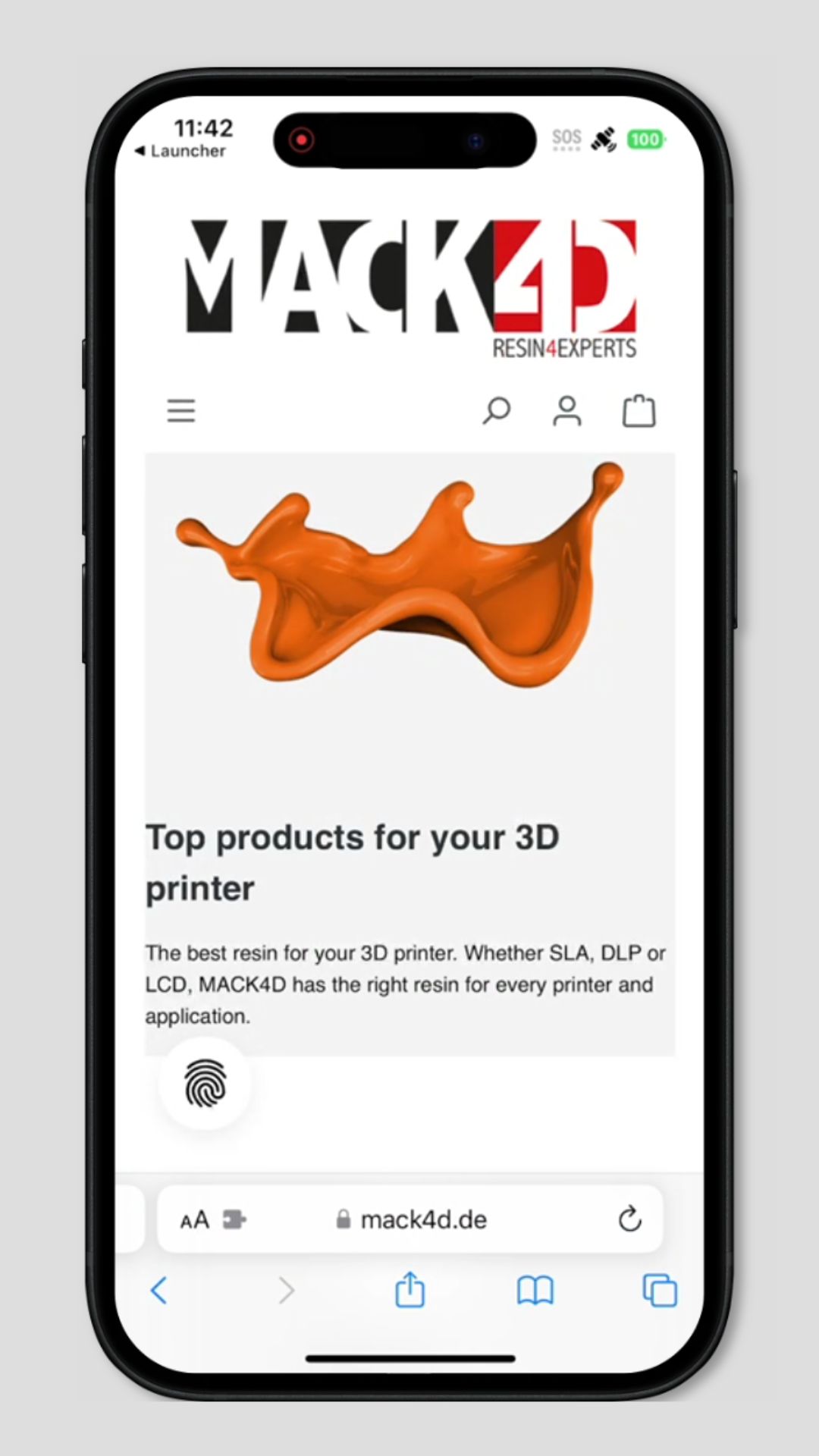 Mobile Vorschau von MACK4D Onlineshop