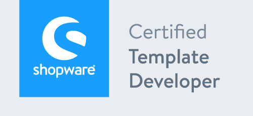 Shopware - Cetrified Template Developer - Shopware Agentur Köln