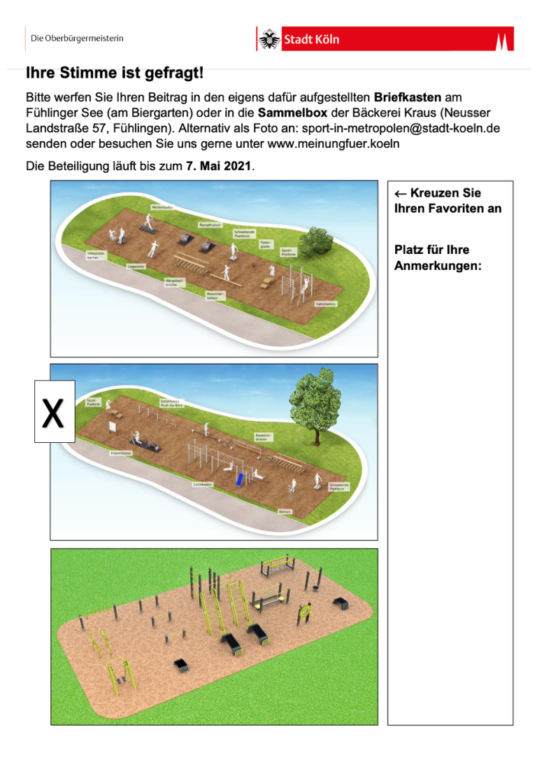 Vorschlag Sport mit Anspruch