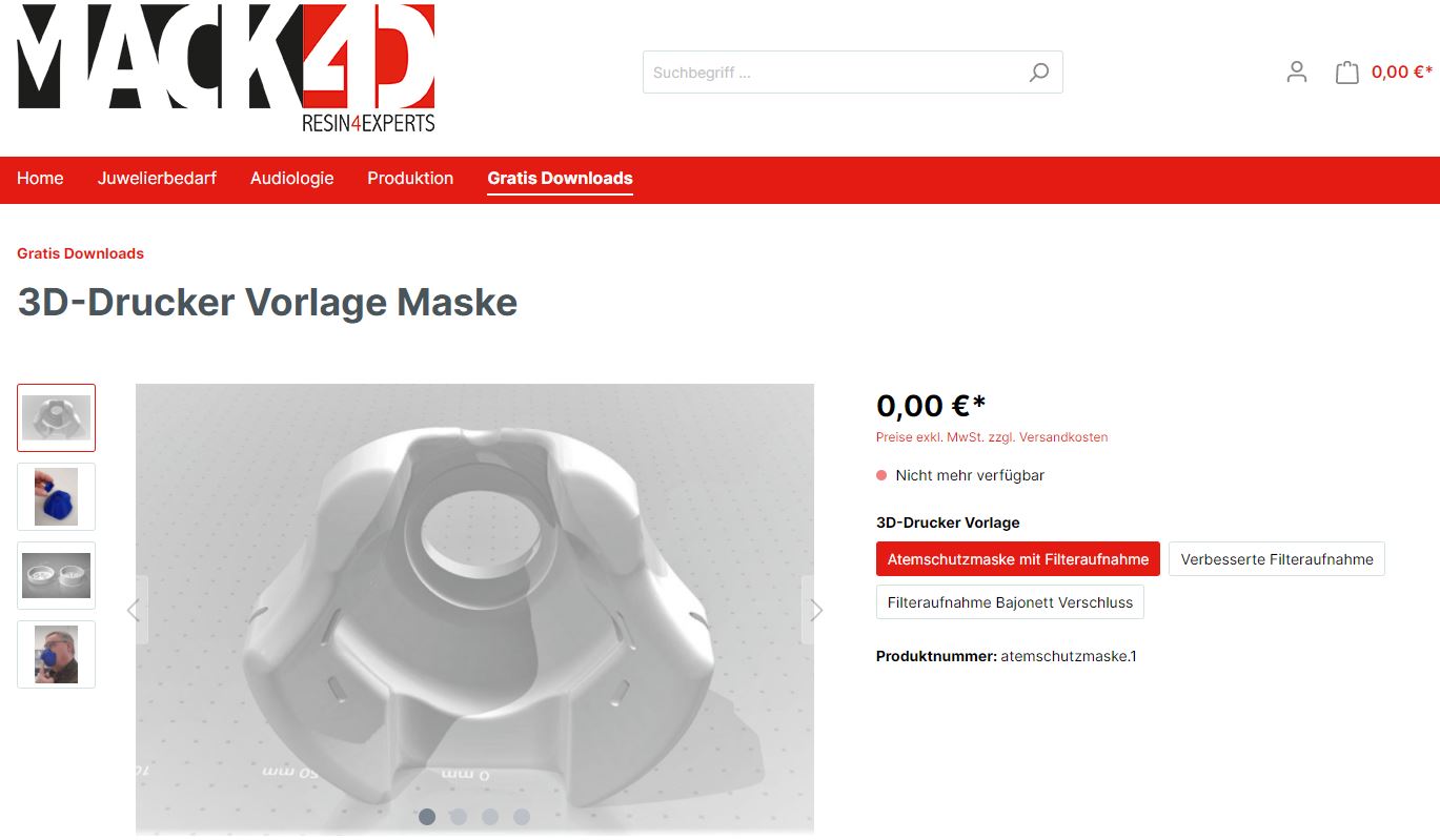 WO WIR GEGEN DEN CORONA-VIRUS HELFEN KÖNNEN &#8211; 3D DRUCK VORLAGE