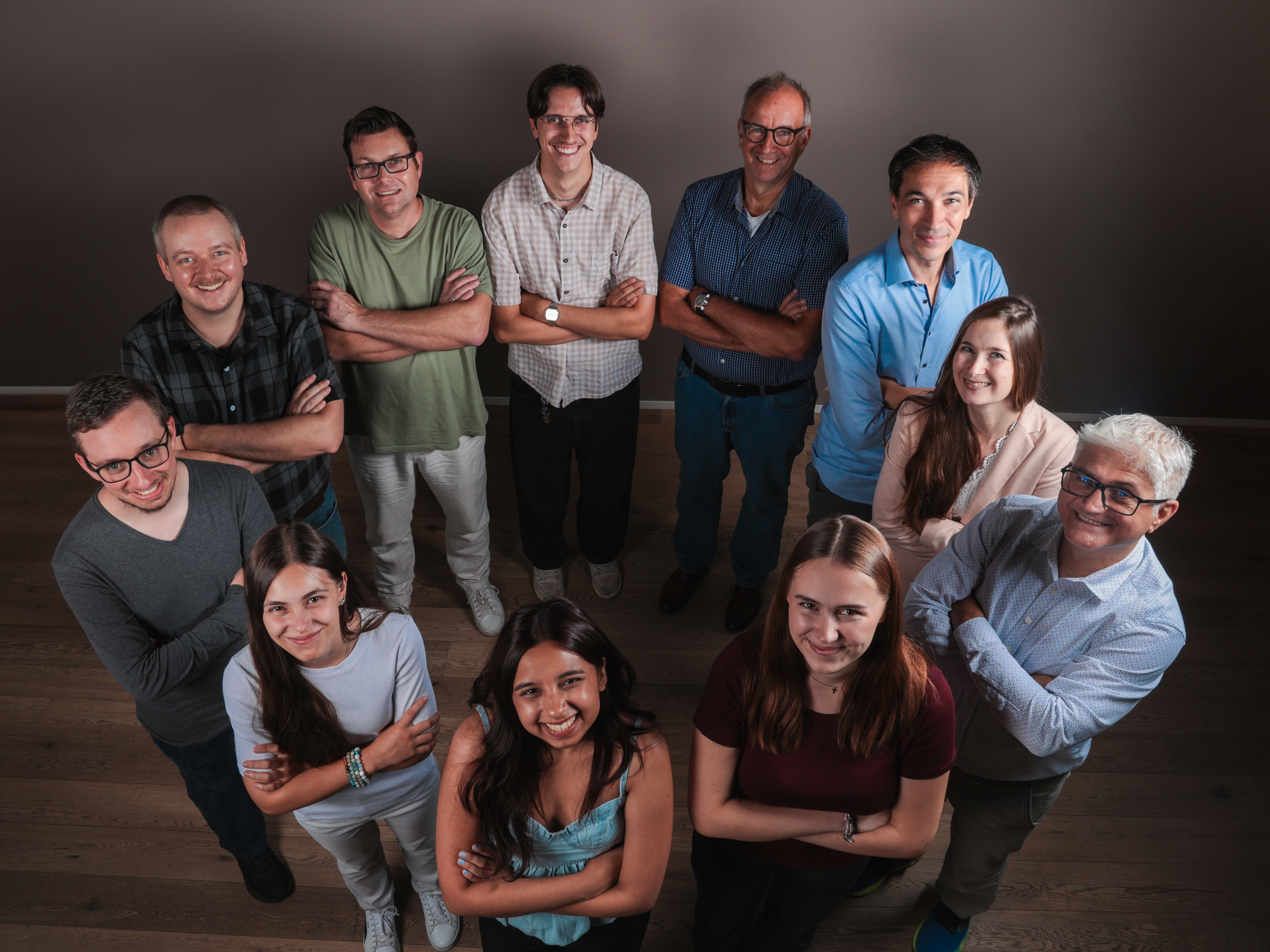 Gruppenfoto des Teams