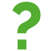 Häkchen Fragezeichen Grün