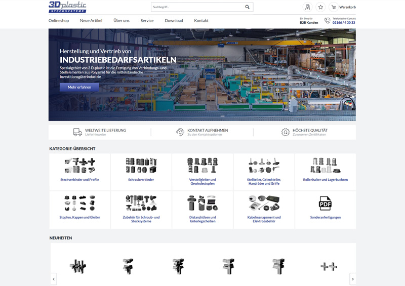 3 D-plastic 3 D-plastic