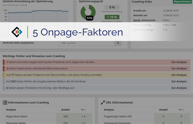 SEO für Onlineshops: 5 Onpage-Faktoren