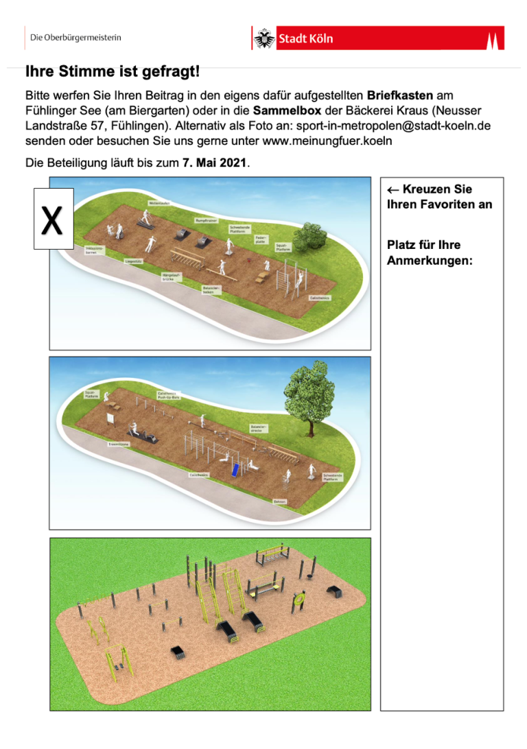 Vorschlag Sport für Alle